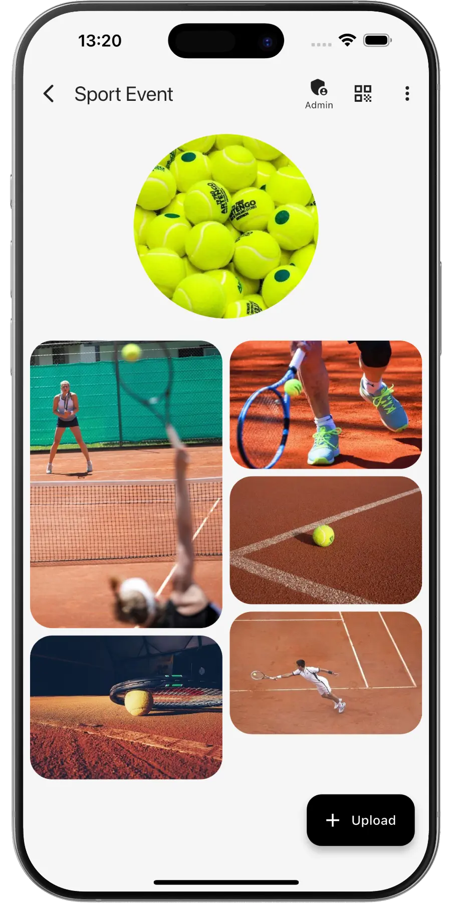 Sports event photo app – EventPics