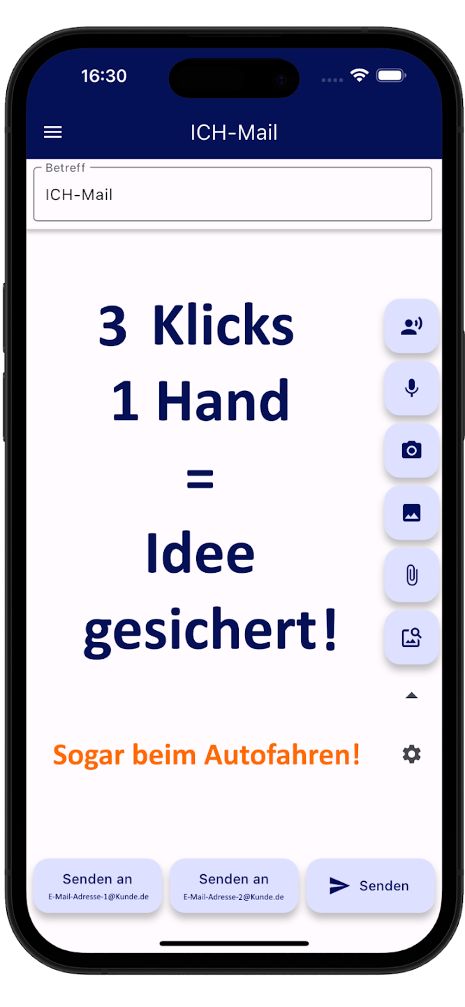 ich-mail Vorschau