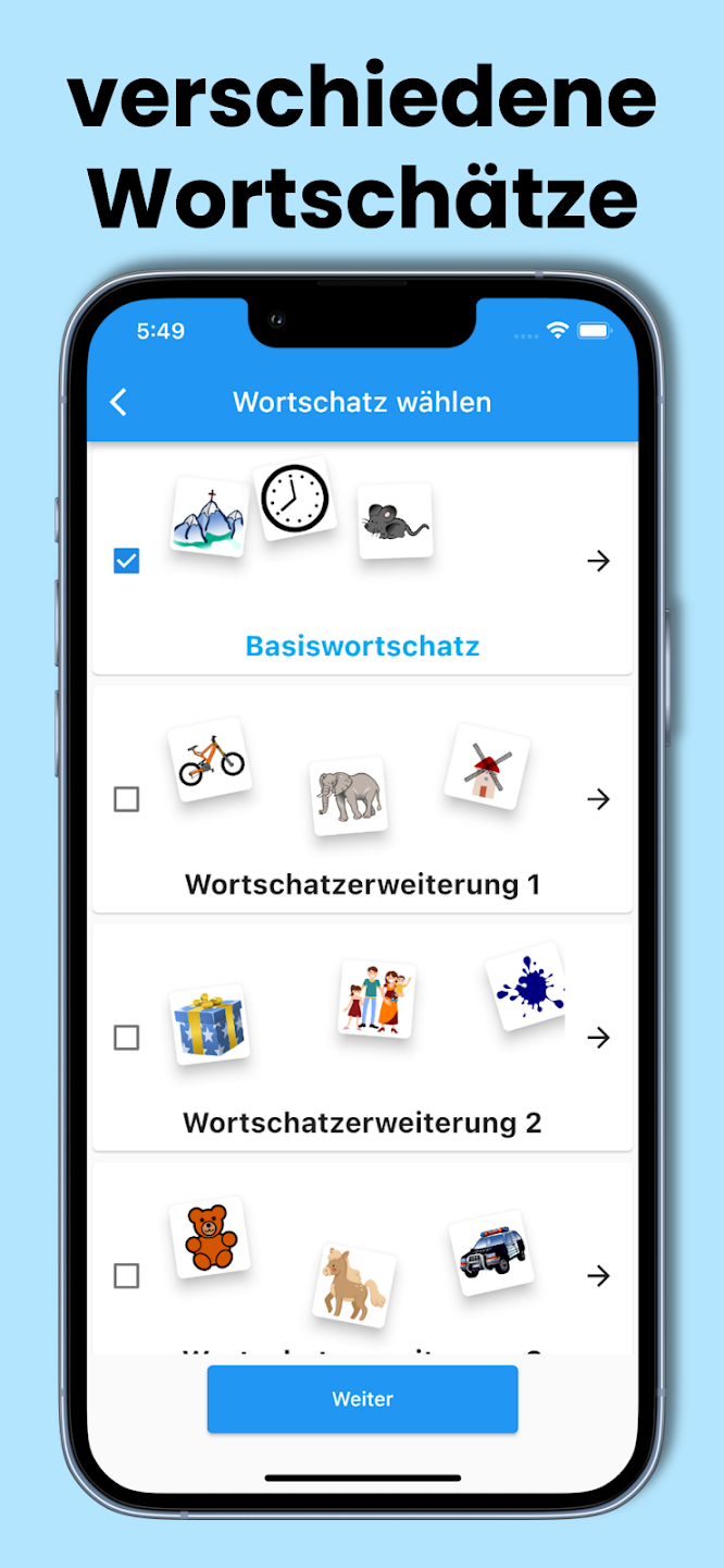 Legasthenie-Trainer Screenshot