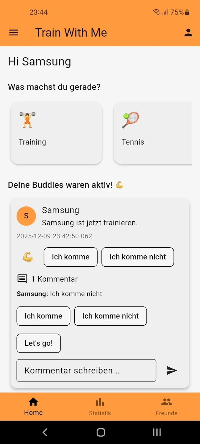 Train With Me Vorschau